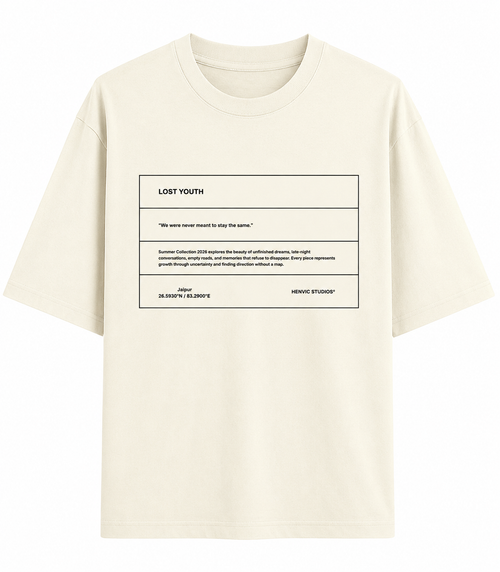 Lost Youth Oversized Classic T-Shirt
