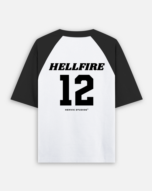 Hellfire Club Oversized Raglan Tee
